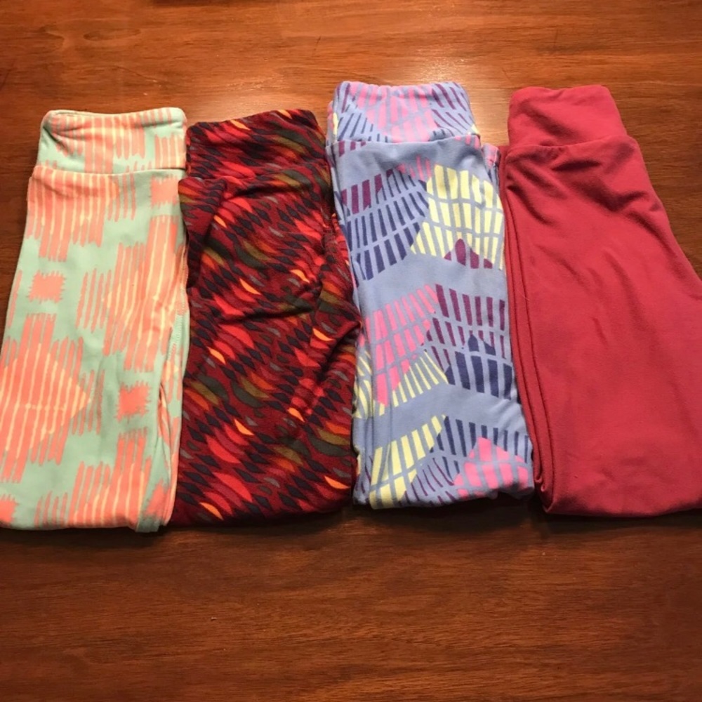 LuLaRoe Kids S/M leggings EUC